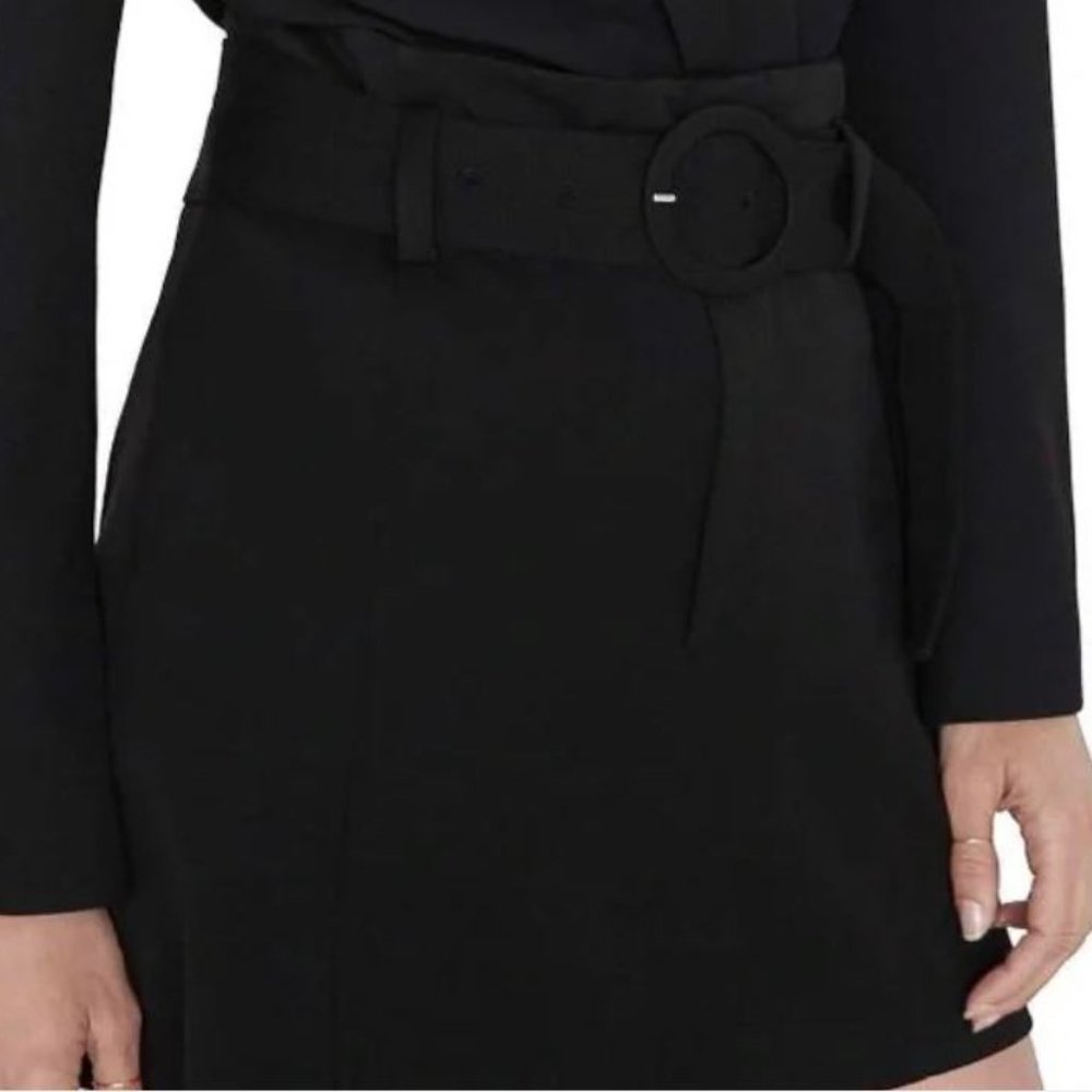 Zara Skort with Fabric Covered Circle Belt